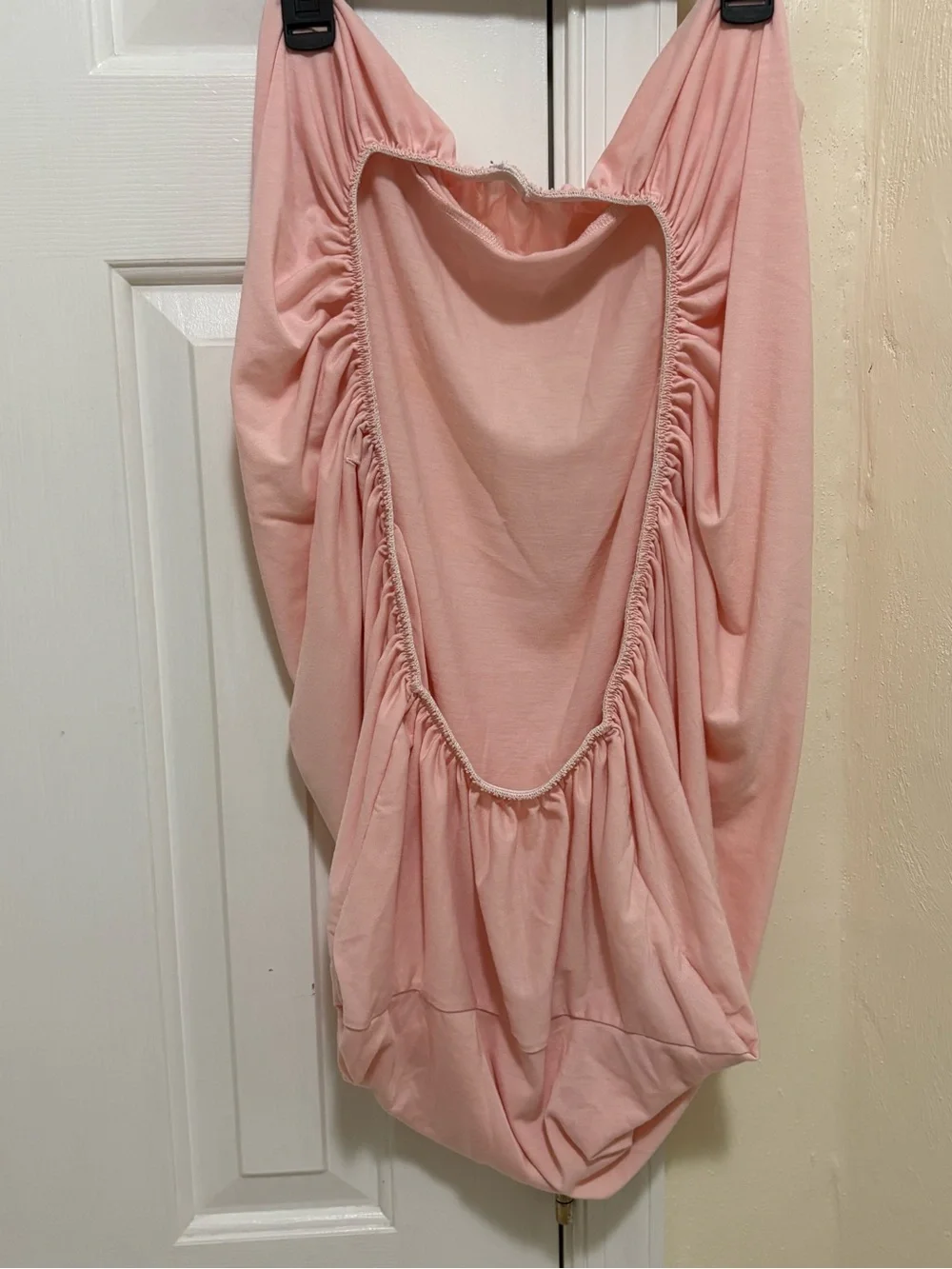 cloud island Light Pink Fitted Sheet